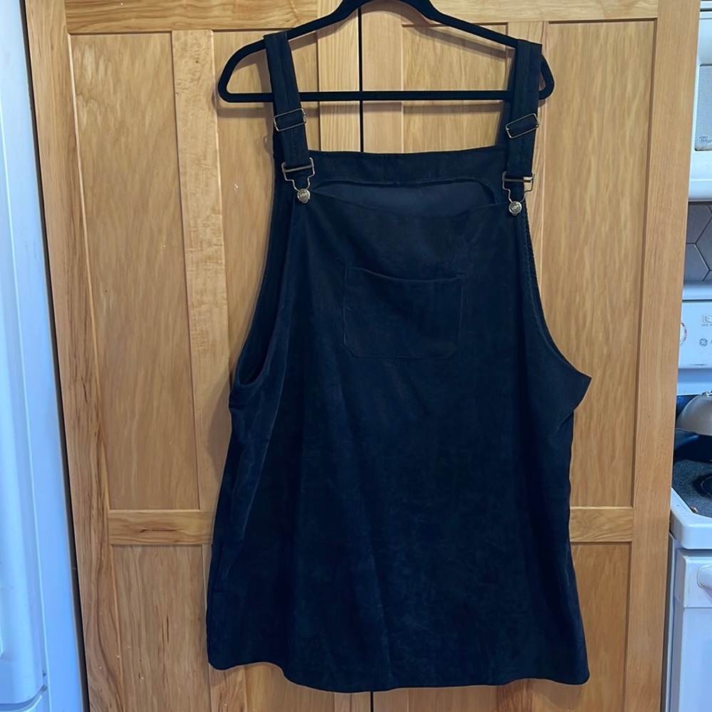 Black corduroy jumper
